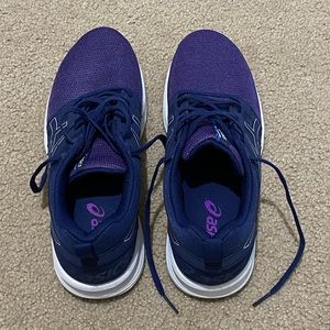 ASICS Gel Torrance Running Shoe Women’s Size 9.5 Navy & Purple